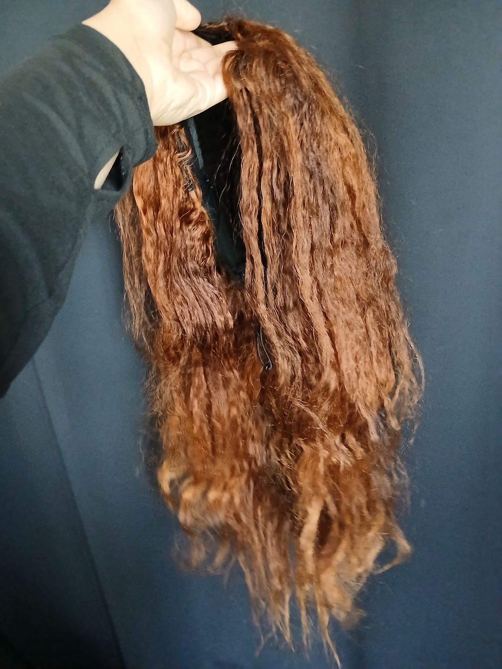 Unice 100% Human Hair Yaki Texture V Part Wig - Needs Restyling